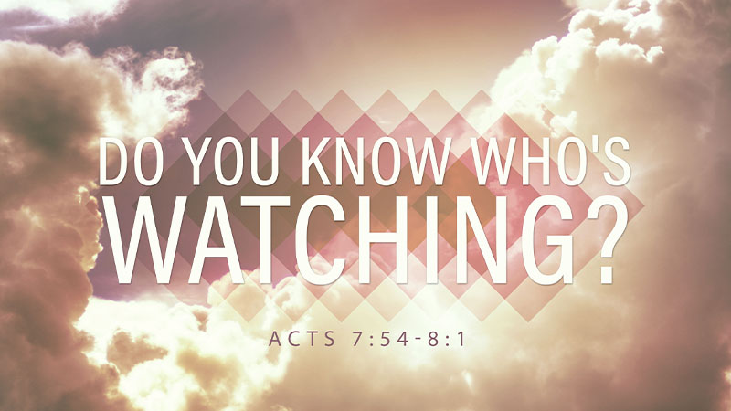 Do You Know Who's Watching?