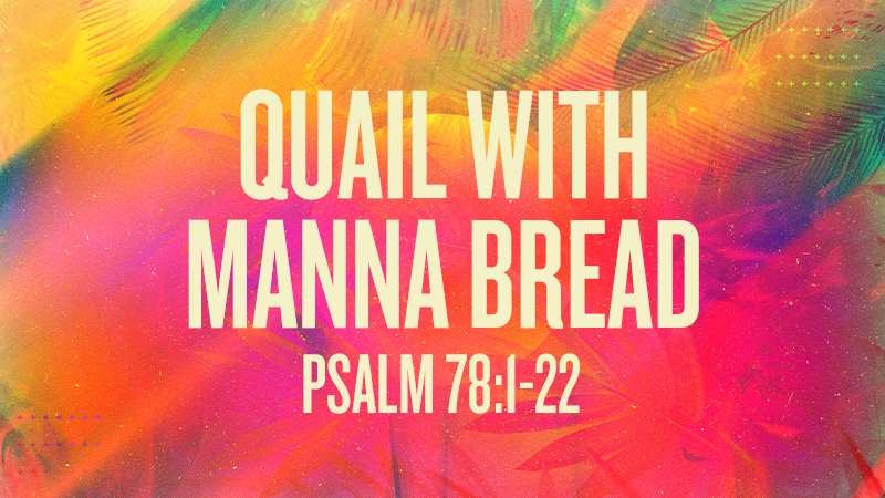 Quail with Manna Bread