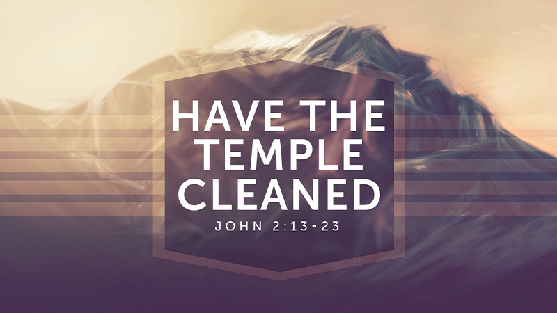 Have the Temple Cleaned