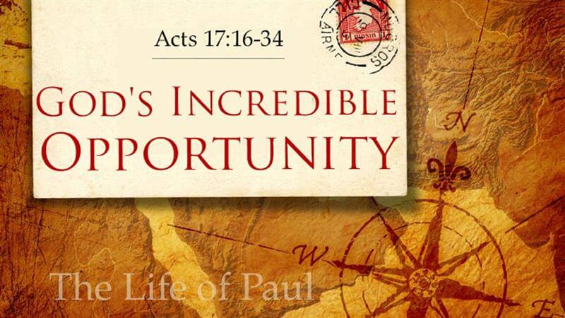 God's Incredible Opportunity