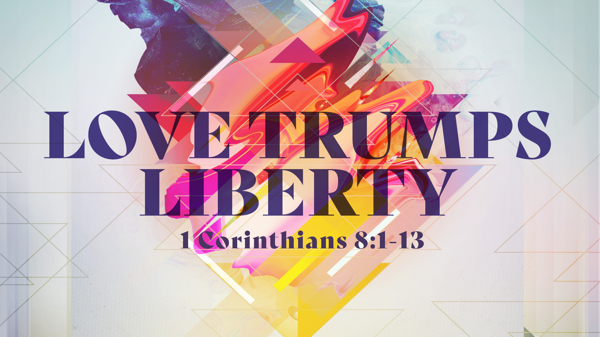 Love Trumps Liberty