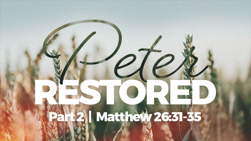 Peter Restored Part 2