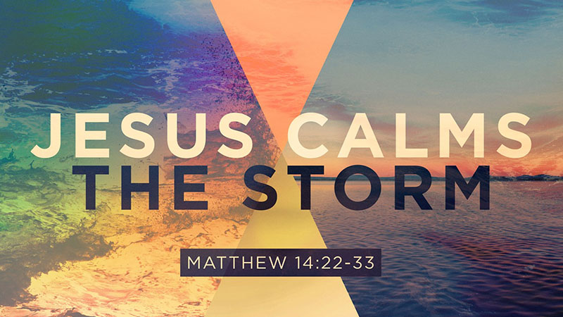 Jesus Calms The Storm