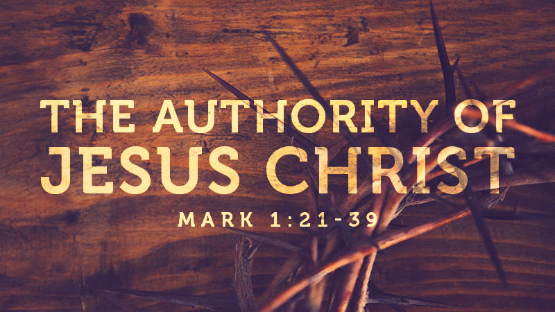 The Authority of Jesus Christ