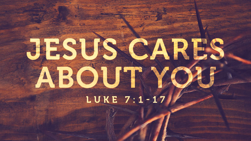 Jesus Cares About You