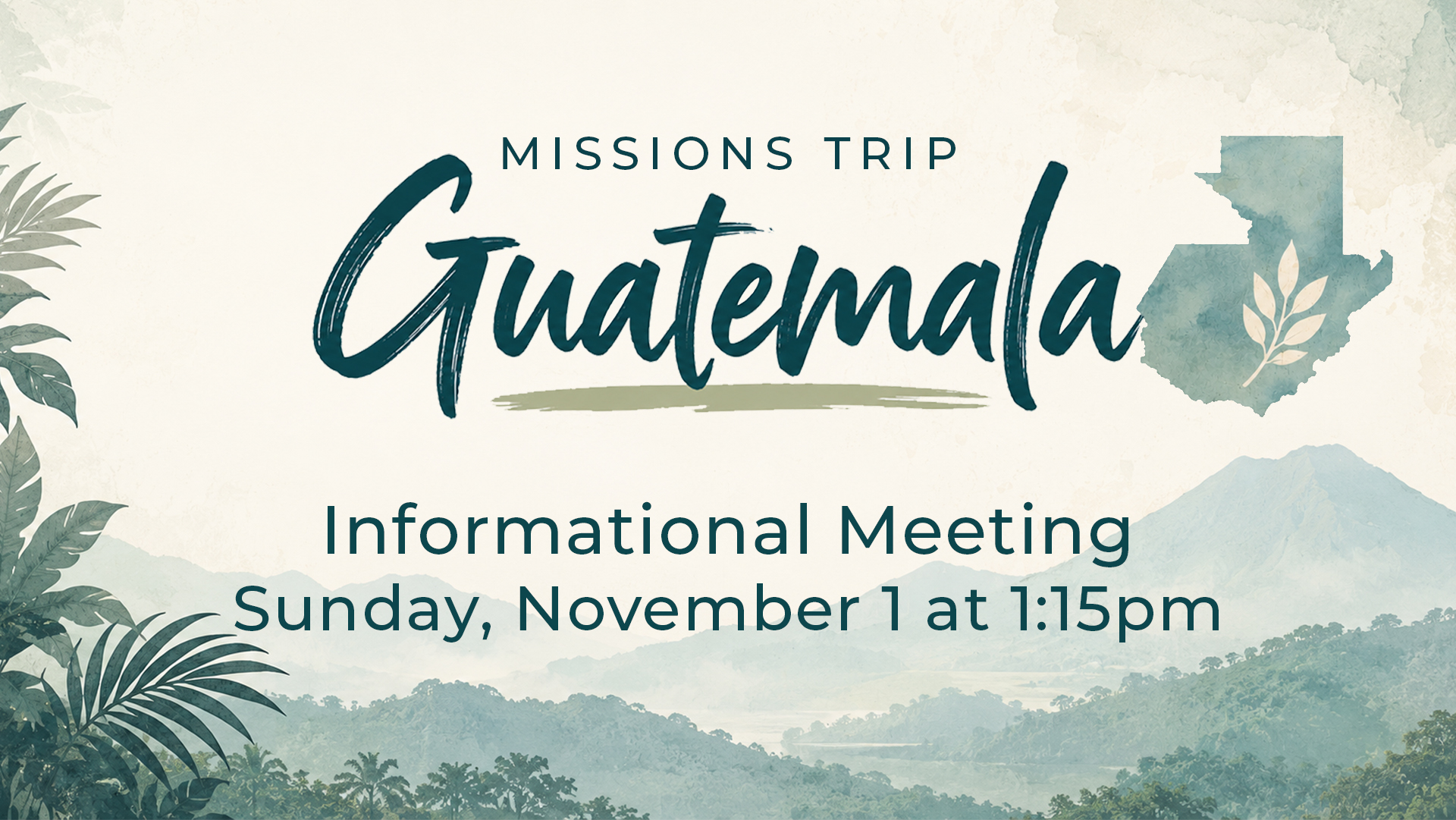 Guatemala Mission