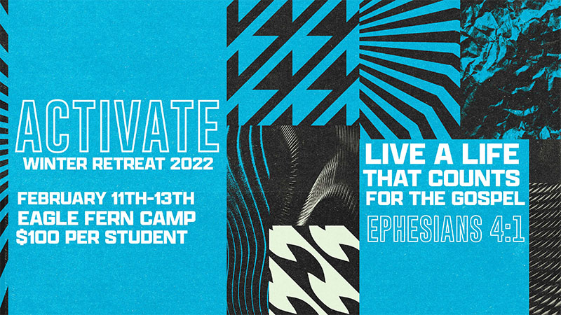Calvary Students Activate Winter Retreat 2022